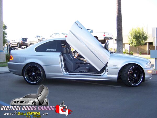 BMW 3 Series 1998-2006 2DR E46 Lambo Vertical Doors Kit - Image 26