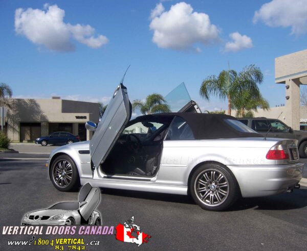 BMW 3 Series 1998-2006 2DR E46 Lambo Vertical Doors Kit - Image 15