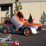Chevrolet HHR 2006-2010 Lambo Vertical Doors Kit ( Special Order ) - Image 4