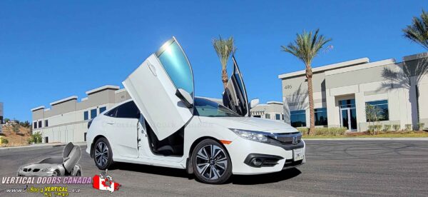 Honda Civic 2016-2021 2DR-4DR Lambo Vertical Doors Kit - VDCHC164DR - Image 5