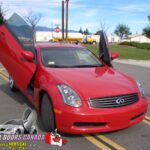 Infiniti G35 Coupe 2003-2007 2DR Lambo Vertical Doors Kit - Image 49