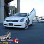 Infiniti G35 Coupe 2003-2007 2DR Lambo Vertical Doors Kit - Image 48