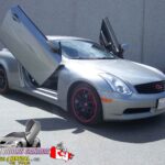 Infiniti G35 Coupe 2003-2007 2DR Lambo Vertical Doors Kit - Image 45