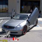 Infiniti G35 Coupe 2003-2007 2DR Lambo Vertical Doors Kit - Image 44