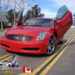Infiniti G35 Coupe 2003-2007 2DR Lambo Vertical Doors Kit - Image 40