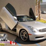 Infiniti G35 Coupe 2003-2007 2DR Lambo Vertical Doors Kit - Image 39