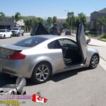 Infiniti G35 Coupe 2003-2007 2DR Lambo Vertical Doors Kit - Image 35