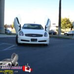 Infiniti G35 Coupe 2003-2007 2DR Lambo Vertical Doors Kit - Image 8