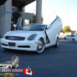 Infiniti G35 Coupe 2003-2007 2DR Lambo Vertical Doors Kit - Image 3