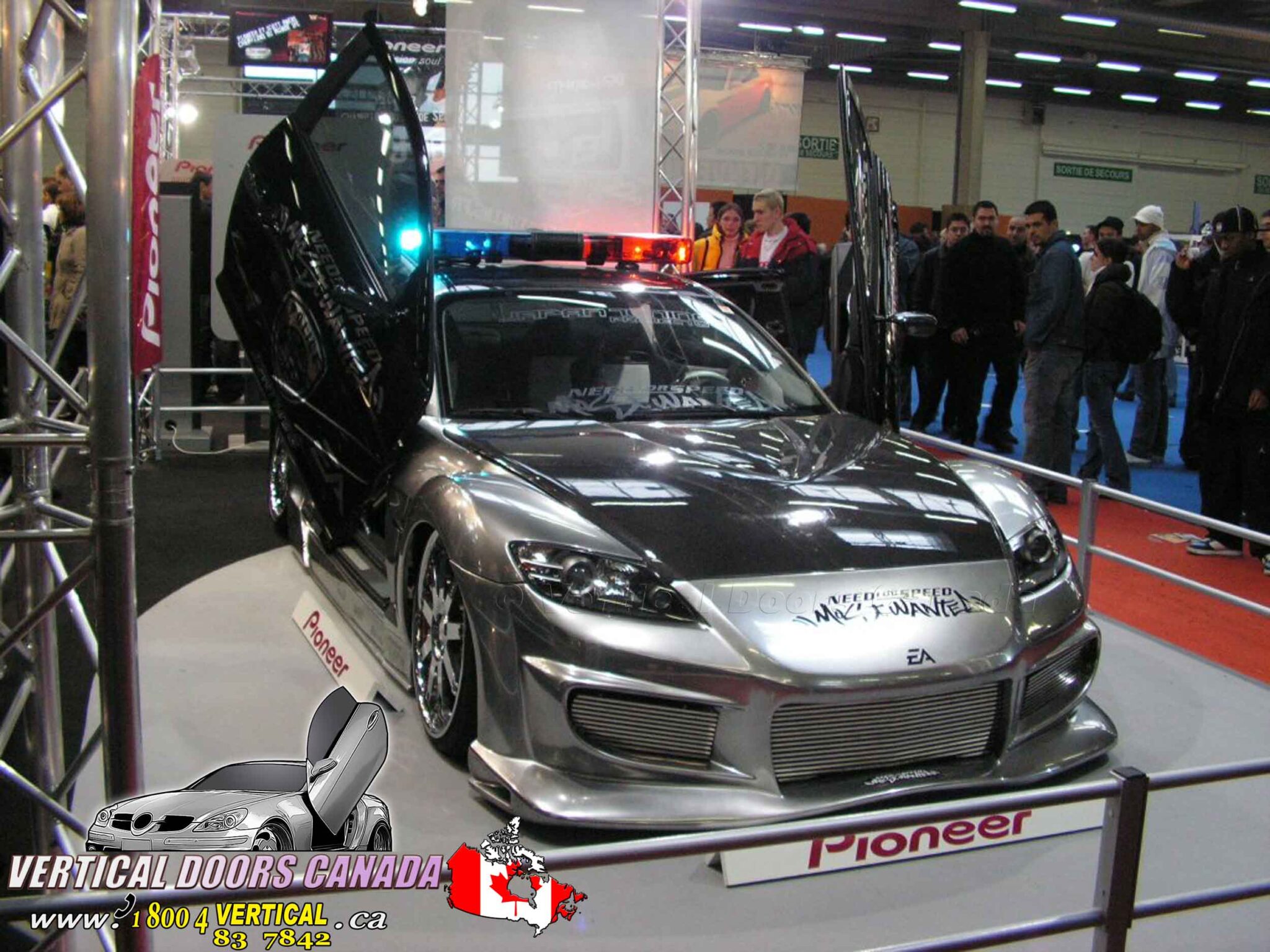 Mazda RX8 2003-2012 Lambo Vertical Doors Kit – VDCMAZRX80408 – Vertical ...